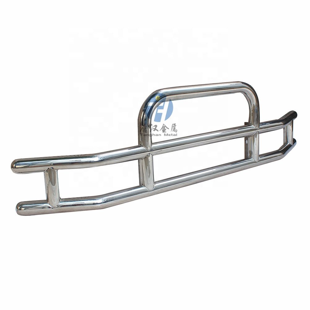 Kenworth Truck Stainless Steel Front Bumper Grille Guard for Volvo VNL Cascadia - TH-EL-009