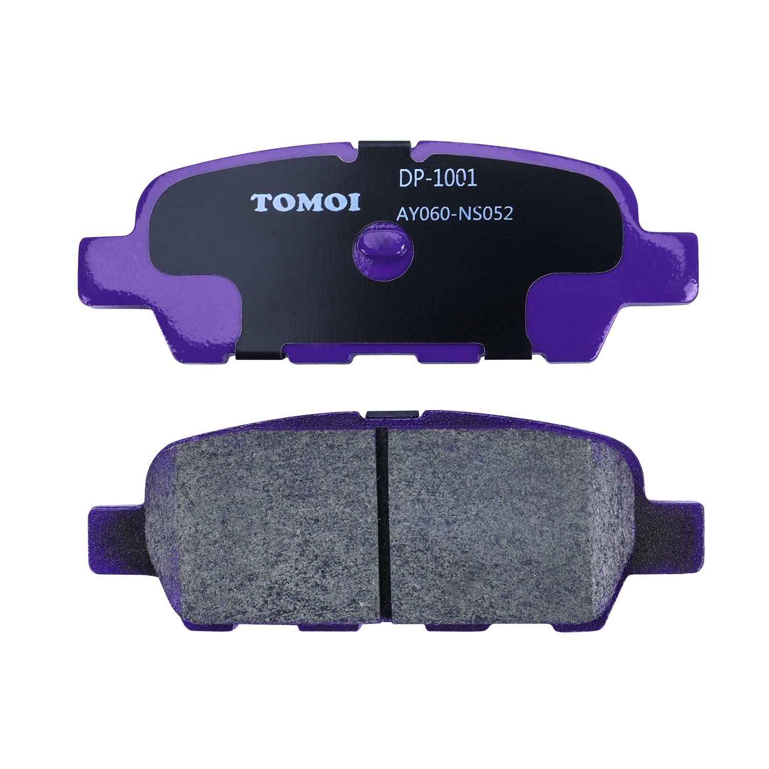 Import Best Brake Pad Brand DP-1001 TOMOI AY060-NS052 Auto Brake System Parts Ceramic Brake Pad for Nissan Teana Qashqai Suzuki