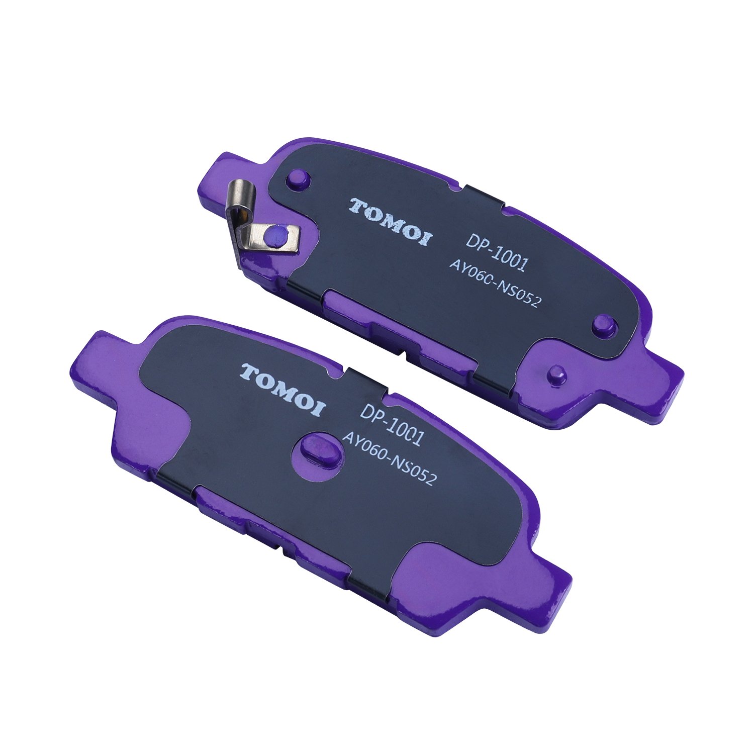 Import Best Brake Pad Brand DP-1001 TOMOI AY060-NS052 Auto Brake System Parts Ceramic Brake Pad for Nissan Teana Qashqai Suzuki