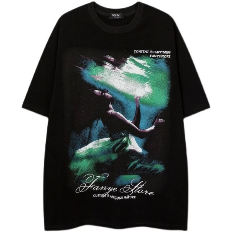2023new High Quality Hot Selling Men's Hip-hop T-shirts Of Good Quality Loose Men's Short-sleeved T-shirts Factory Wholesale