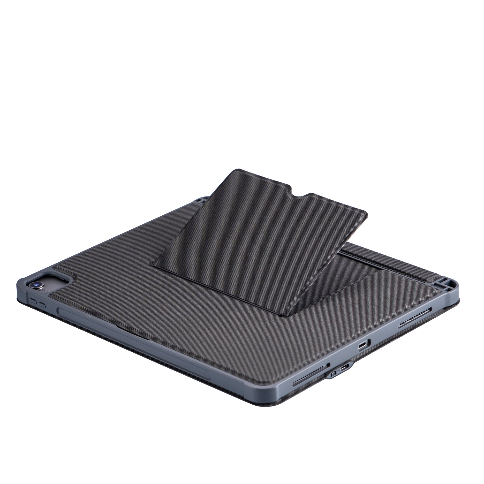 2021-2020-2018 for iPad Keyboard Case Cover with Touchpad and Pencil Holder 7 Color LED RGB Backlight Split Style