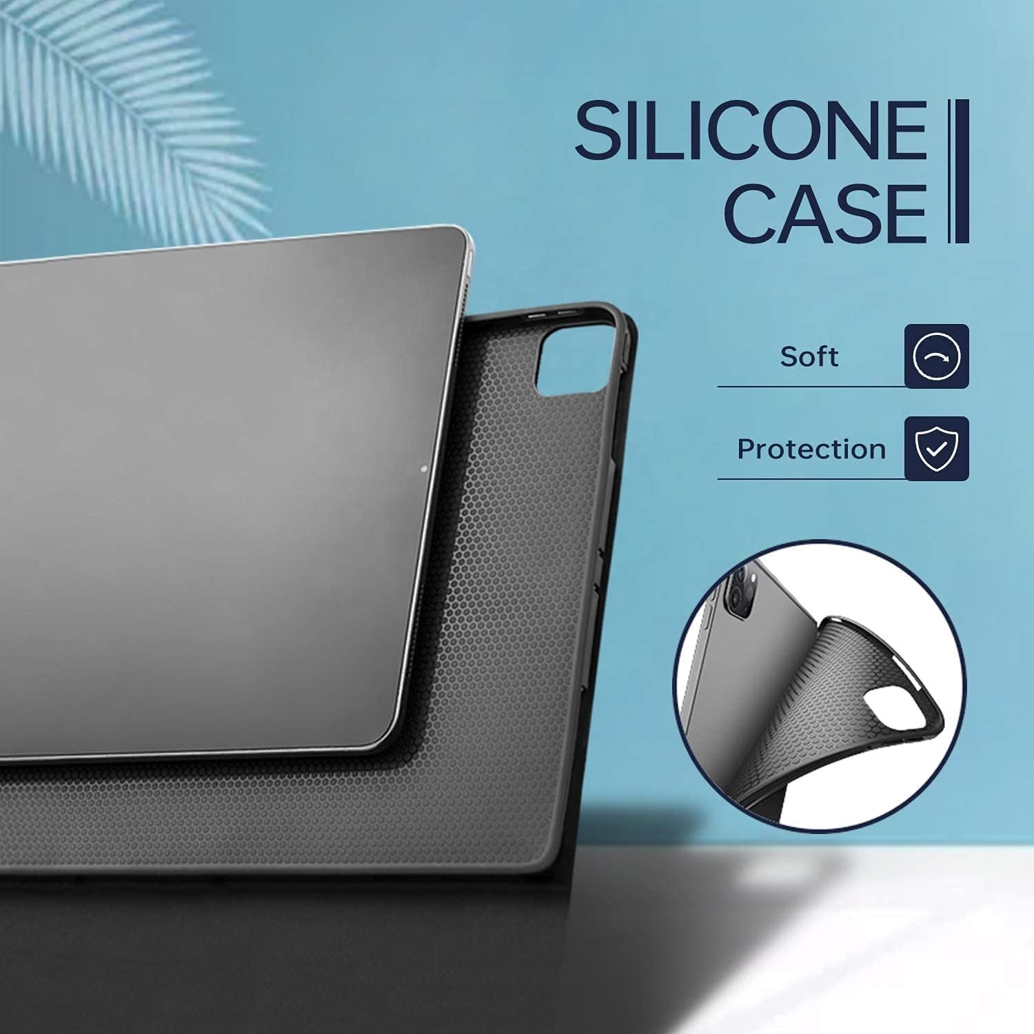 Keyboard Cover For iPad Air 4 10.9 3 Pro 11 12.9 9.7 10.5 Ultra-thin one Keyboard Case For iPad 10.2 5th 6th 7th 8th Generation