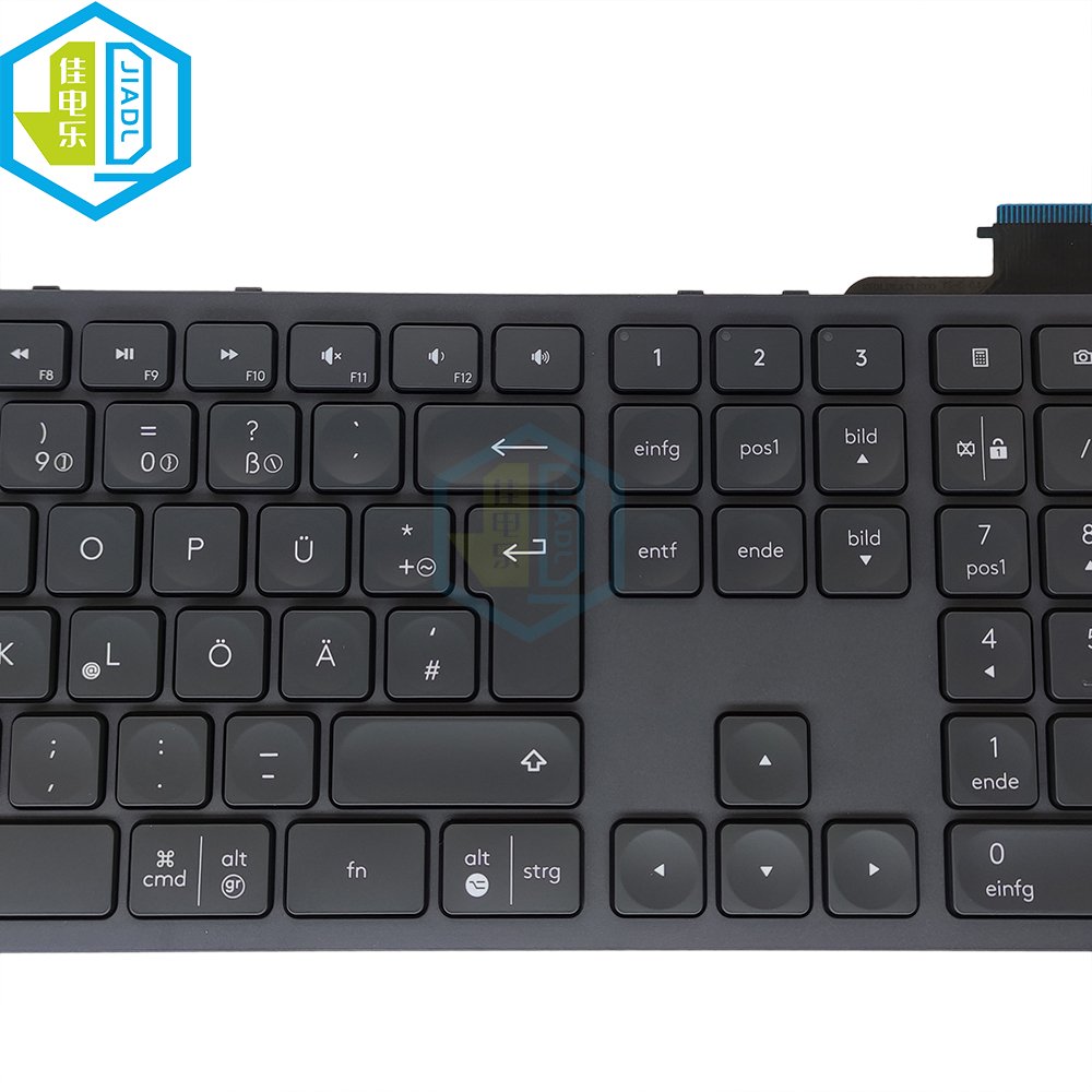 GR Logitech Craft Wireless Keyboard Bluetooth Connection Multi-Device Connection Switch LTM17A36D09E41 Germany Black Keyboard