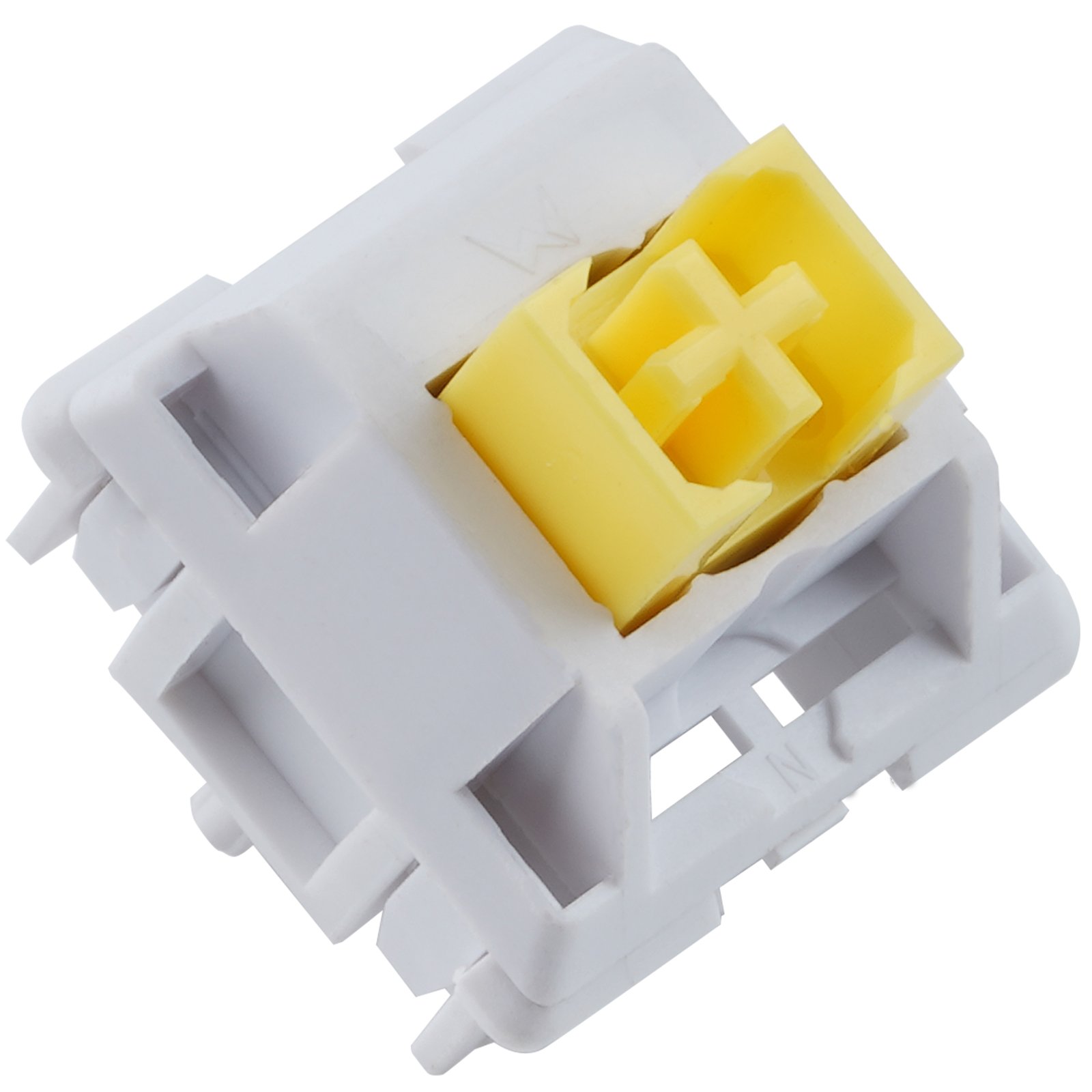 Mechanical Keyboard 5 Pin High Quality Yellow Linear Switch Nylon Housing POM linear stem Switches