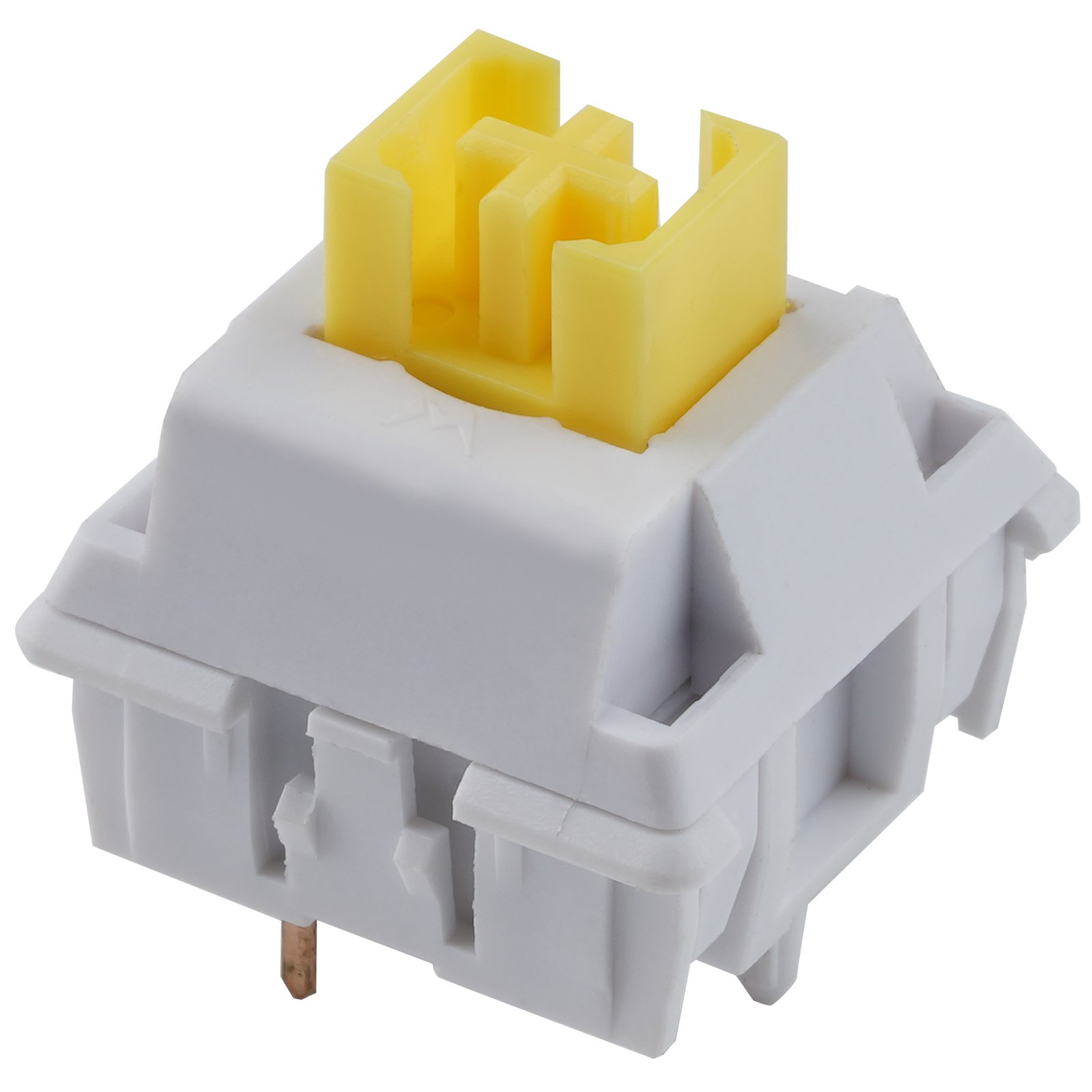 Mechanical Keyboard 5 Pin High Quality Yellow Linear Switch Nylon Housing POM linear stem Switches