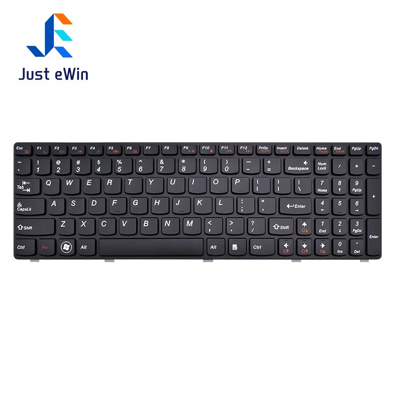 OEM US Layout Laptop Keyboards for Lenovo Ideapad B570 B580 B585 B590 Non Switch Point Backlight Keyboards