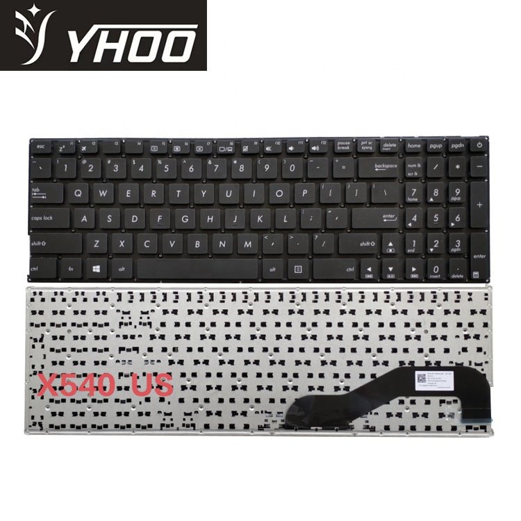 Wholesale New Laptop FOR X540 X540L/A540/R540/K540/D540/F540/X543 Keyboard Black