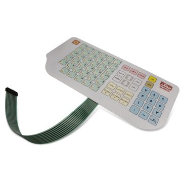 Durable Pressure Button Mold Membrane Switch Keyboard Keypad Control Panel For Wholesale