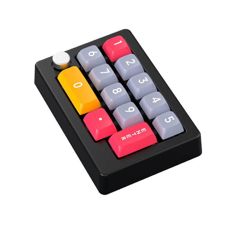 BWBL Factory Price Wholesale Mechanical Game Keyboard USB Wired 12Keys RGB Backlight Drivers Gaming Mini Keyboard