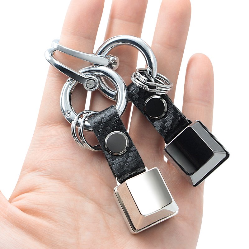 Keycap Switch 3D Custom Logo Metal Square Mechanical Keyboard Fidget Toy Keycap Keychain Custom Enamel Key Cap