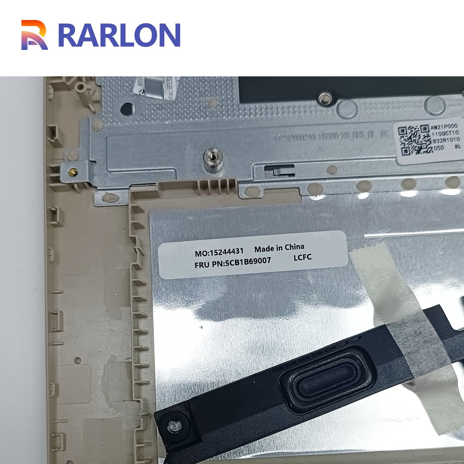 Original new for Lenovo ideapad 3 15ADA6 C cover palmrest upper case with back-light keyboard & touchpad 5CB1B69007