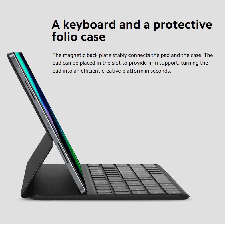 Original hot xiaomi Pad 6 6 Pro Keyboard PU Leather Shockproof Waterproof protective Cover case for Mi Pad 6 6 pro