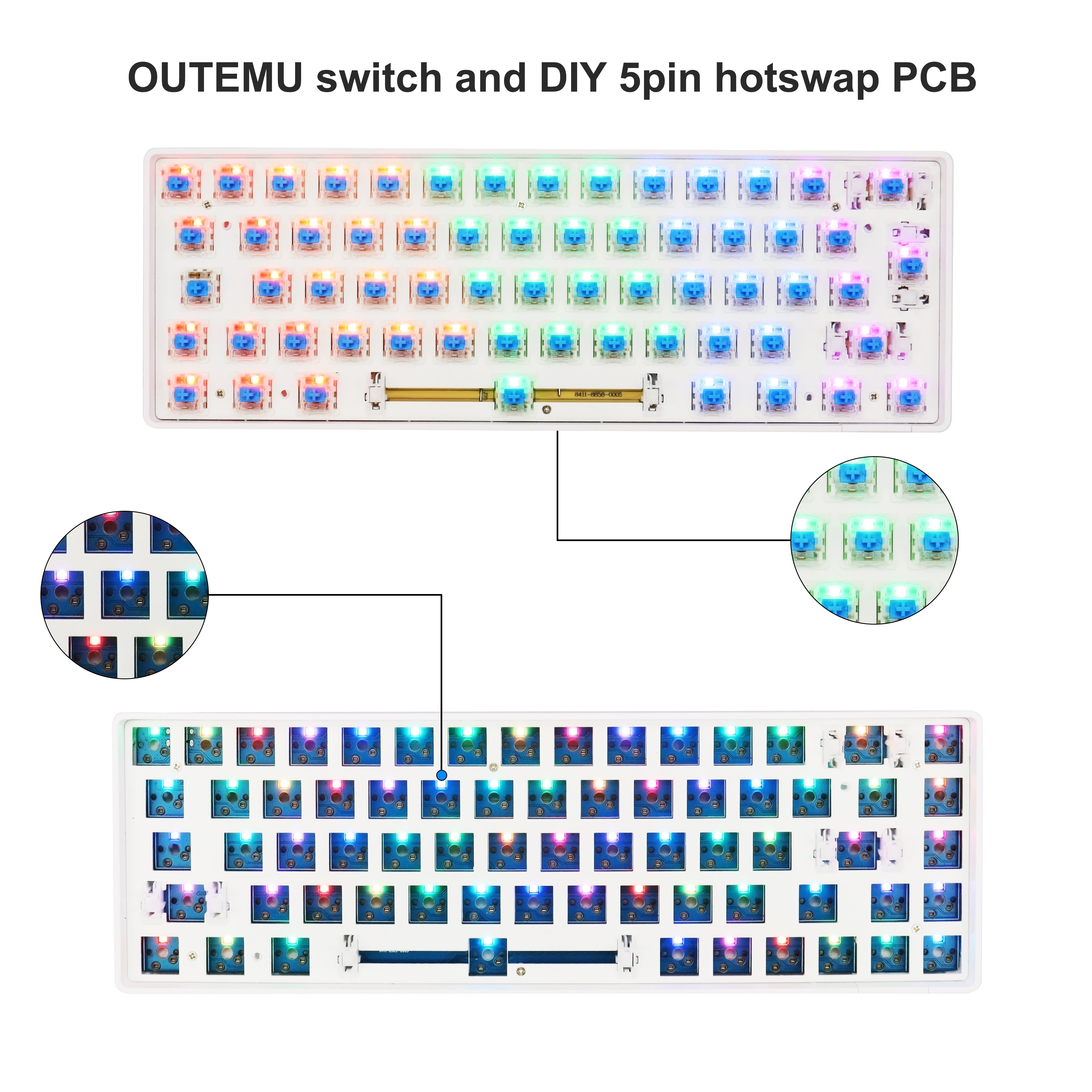 ergonomic backlit rgb 60% wire mechan custom computer switch switches mini usb wireless backlight mechanical gaming keyboard