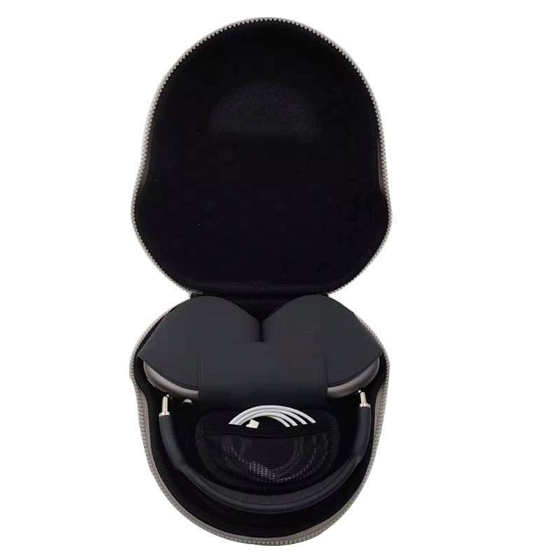 Headphone Large Leather Hard Kids School Headphones With Knox Shell Dopp Zipper Case For Airpods Max
