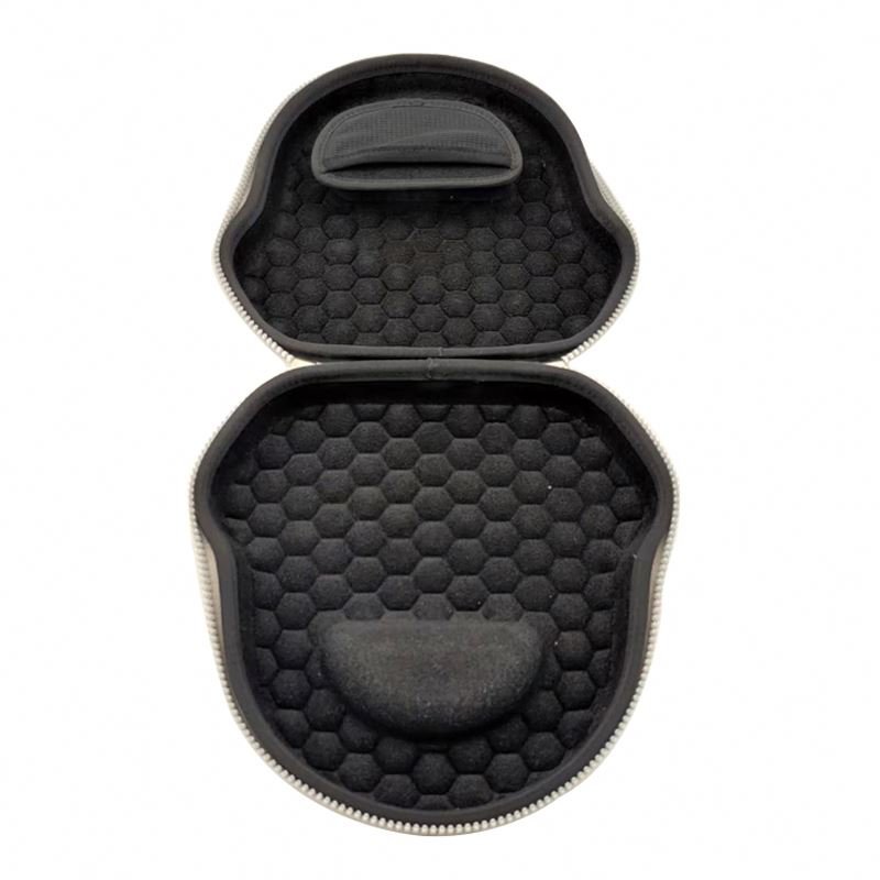 Headphone Large Leather Hard Kids School Headphones With Knox Shell Dopp Zipper Case For Airpods Max