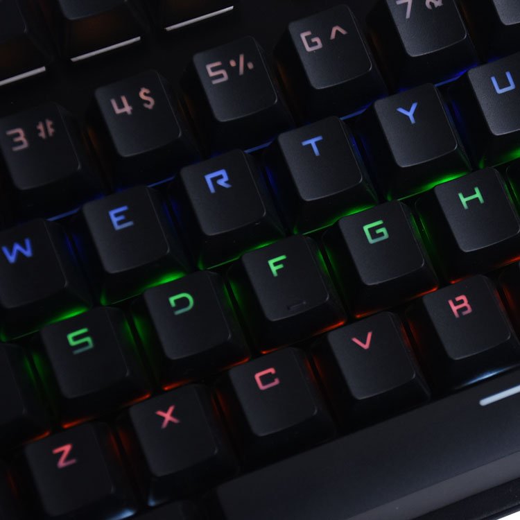 2018 FUNSTY 87 Keys Wired Mechanical Keyboard Blue Switch