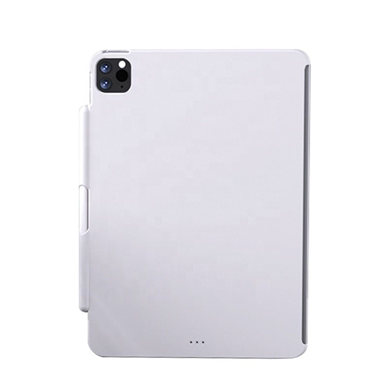 Black White Back Shell Cover Buddy Case with Pencil Slot For iPad Air 4th 5th Gen IPad Magic Keyboard Smart Keyboard Folio