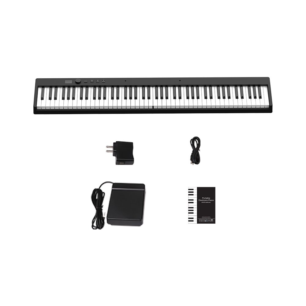 CN factory 2024 pinaoman Classic piano electronic piano folding keyboard portable Konix digital piano for beginner