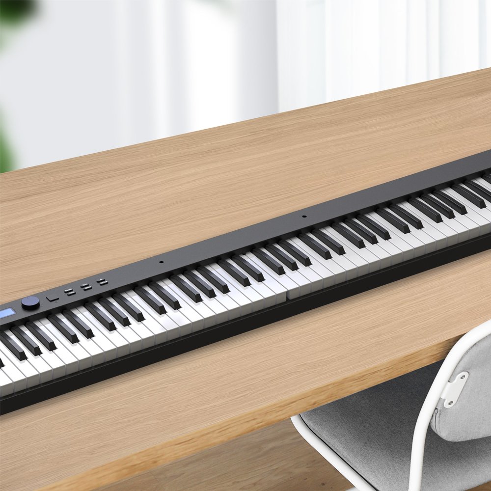 CN factory 2024 pinaoman Classic piano electronic piano folding keyboard portable Konix digital piano for beginner