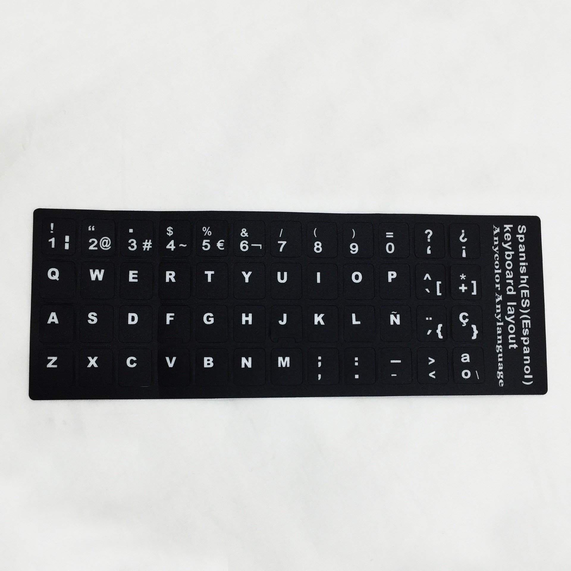 Notebook keyboard sticker Russian Spanish keyboard sticker Arabic can be customized keyboard sticker