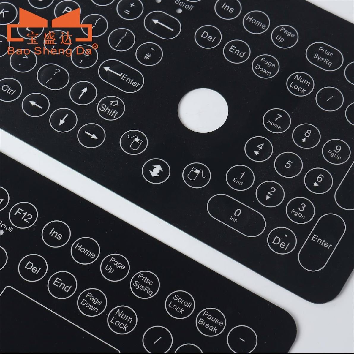 Cheap Personalized Wholesale Price Plastic Pet Pvc Keypad Membrane Switch Panel Membrane Keypad Keyboards