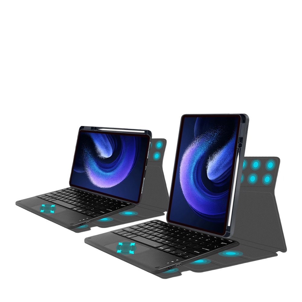 Magnetic Attached wireless Keyboard case Detachable with Touchpad For Xiaomi Pad 6 11''