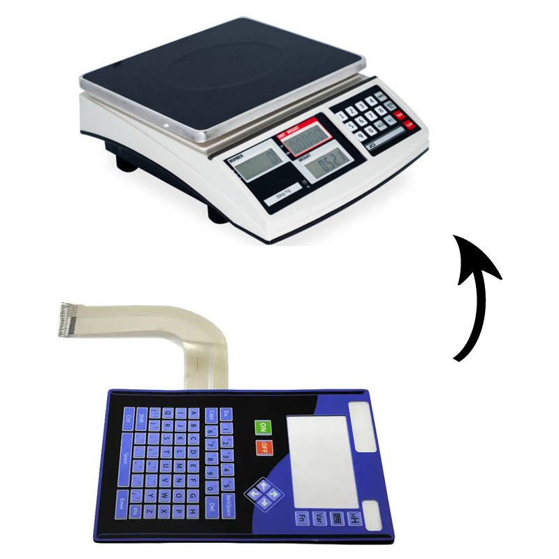 Matrix Keyboard Arduin Array Module 12 Key Membrane Switch Expansion Keypad Panel 3*4 Control Microprocessor AVR
