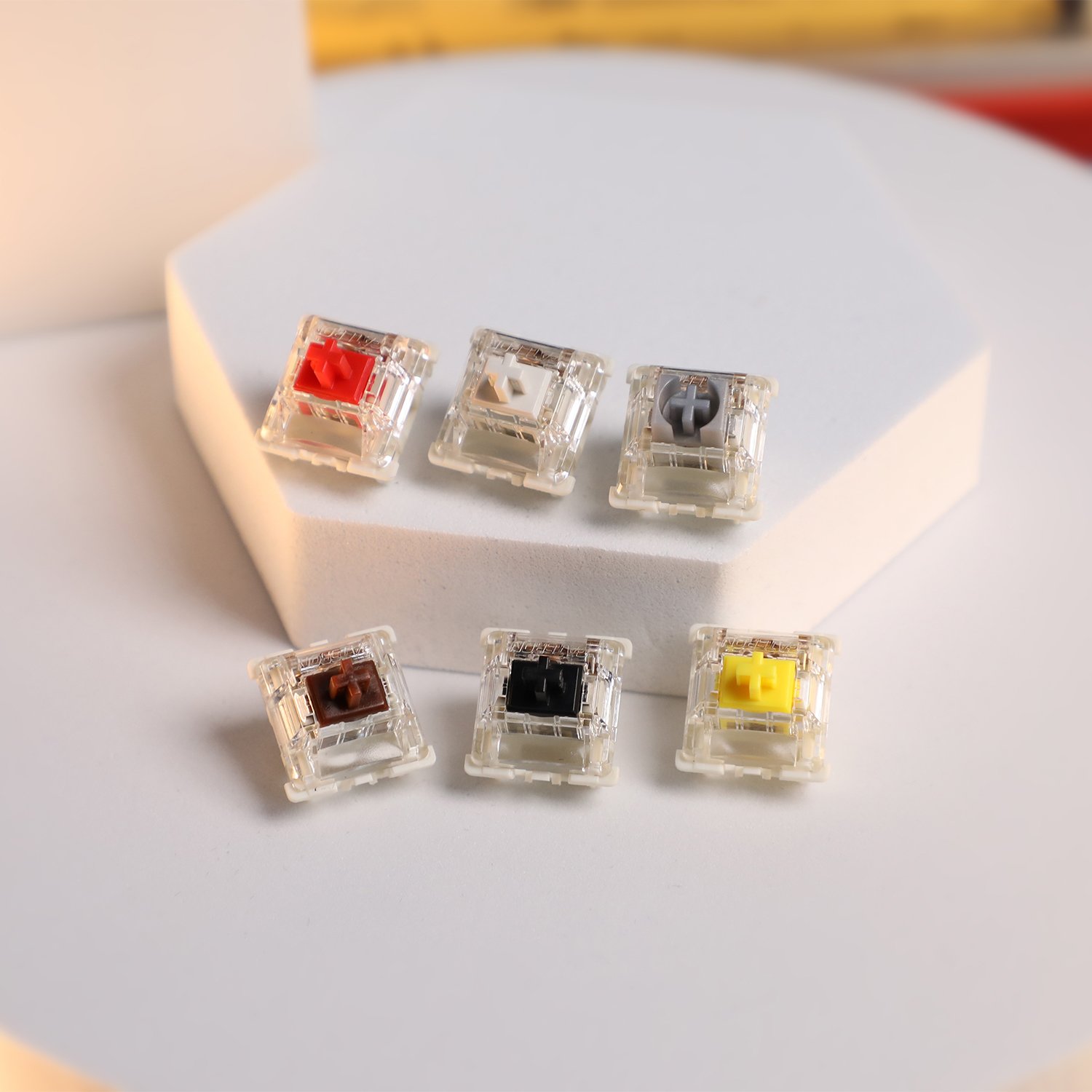 2023 new arrival GATERON G Pro 3.0 yellow KS-9 linear 3 pin 5 pin 50g RGB SMD gaming mechanical DIY hotswap keyboard switch