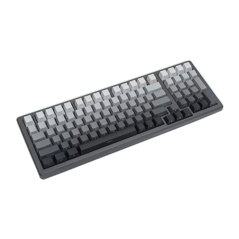 Hotswap 99-Key Anti-Ghost Mechanical Gaming Keyboard with PBT Keycaps and Red Switches Colorful Lighting for PC/Laptop