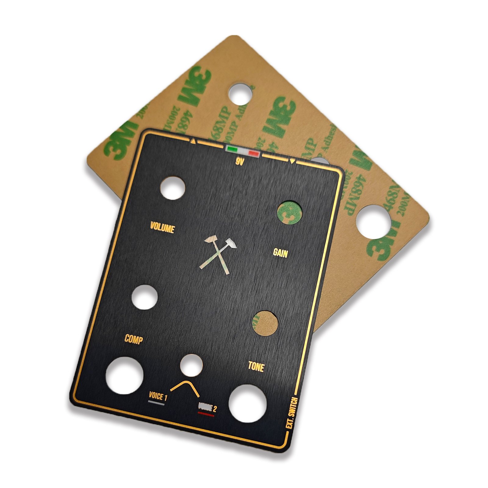 Polycarbonate Material Keypad Button Membrane Switch Graphic Overlay