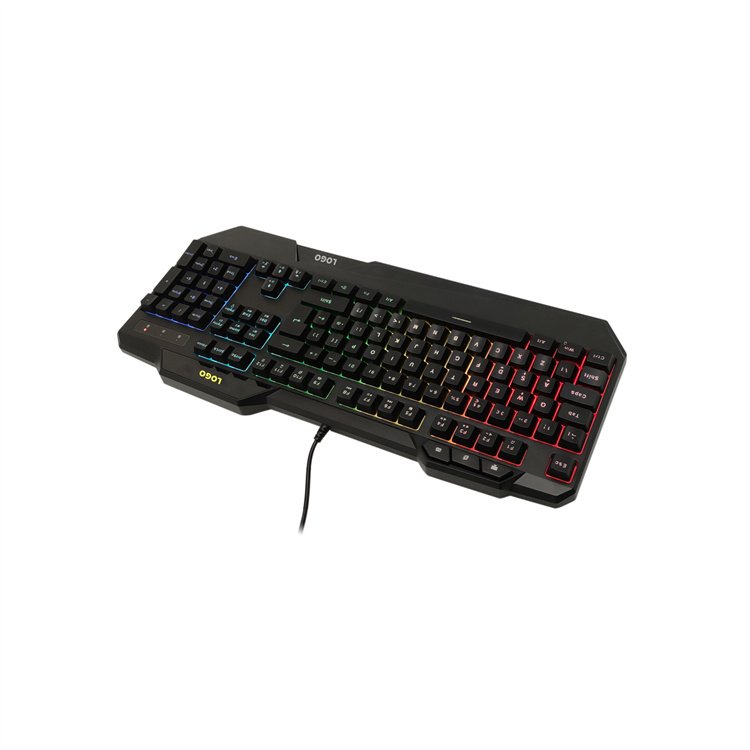 Promotional Luxury Multimedia Keys Membrane wired gaming keyboard. Computer Wired Keyboard