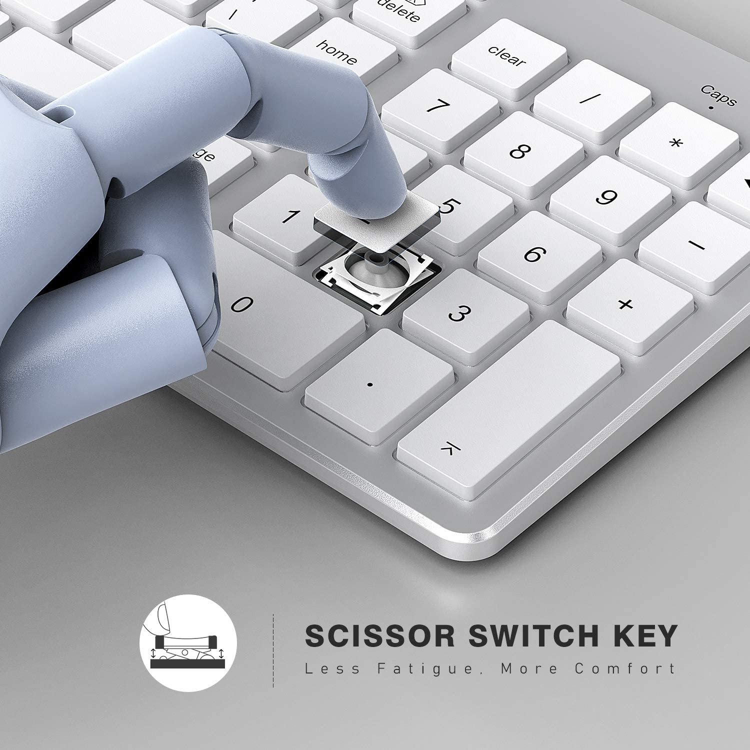 rohs fcc ce stock trading wholesale slim argonomic computer qwerty 102 key rechargeable mac wireless bluetooth keyboard