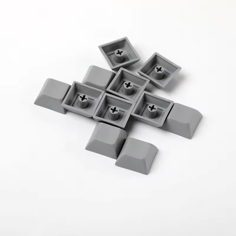 2024 Factory Price DSA KBT Keycaps DIY Mechanical Keyboard Multi Colors Low Profile Blank Keycap Anime Keycaps