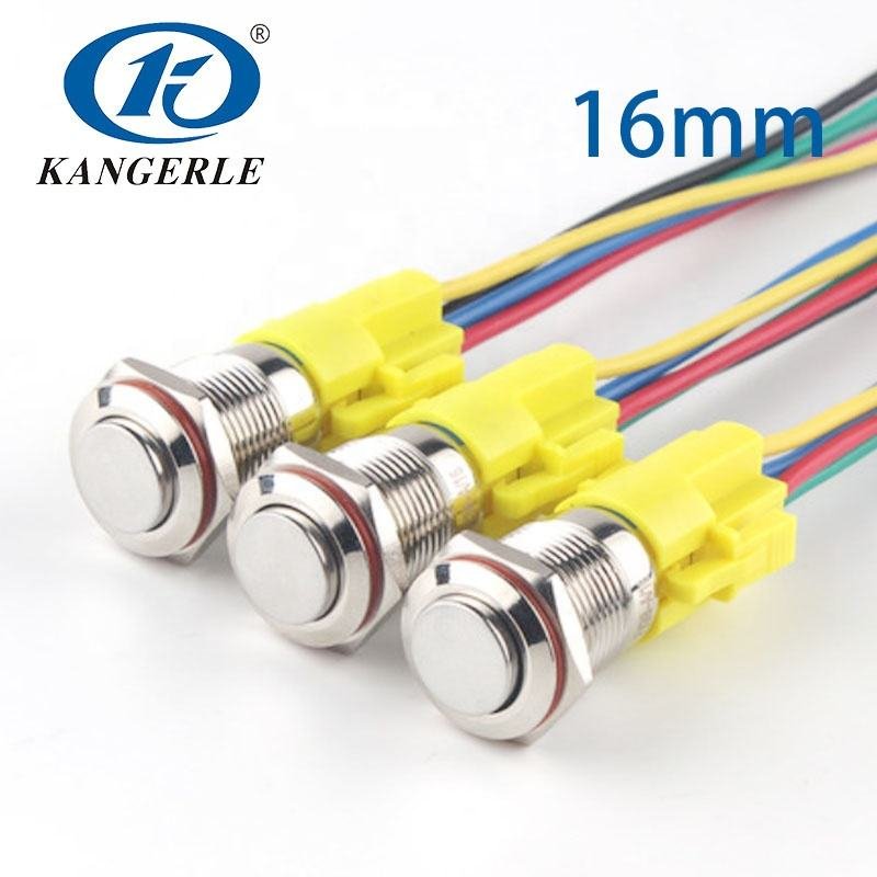 Chinakel Push Button Switches With Box Push Button Switches For Keyboard Led Electrical Metal Push Button Switch