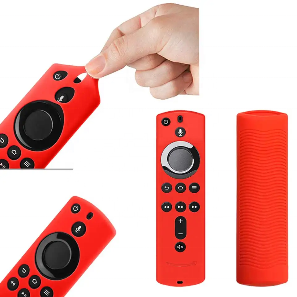 Wholesale Factory High Quality Cheap L5B83G Remote Cover Alexa Voice Remote Control Smart Real Silicone Protective Cover Case