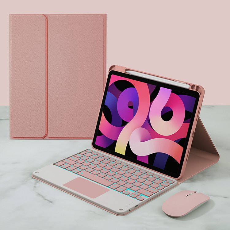 Tablet Cases For iPad 10 pro 10.9 wireless with Pencil Holder Stand Magic Smart Touch pad Wireless Cover for iPad Keyboard Case