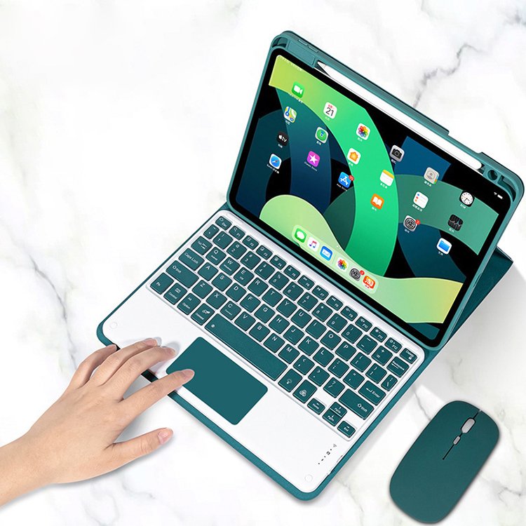 Tablet Cases For iPad 10 pro 10.9 wireless with Pencil Holder Stand Magic Smart Touch pad Wireless Cover for iPad Keyboard Case