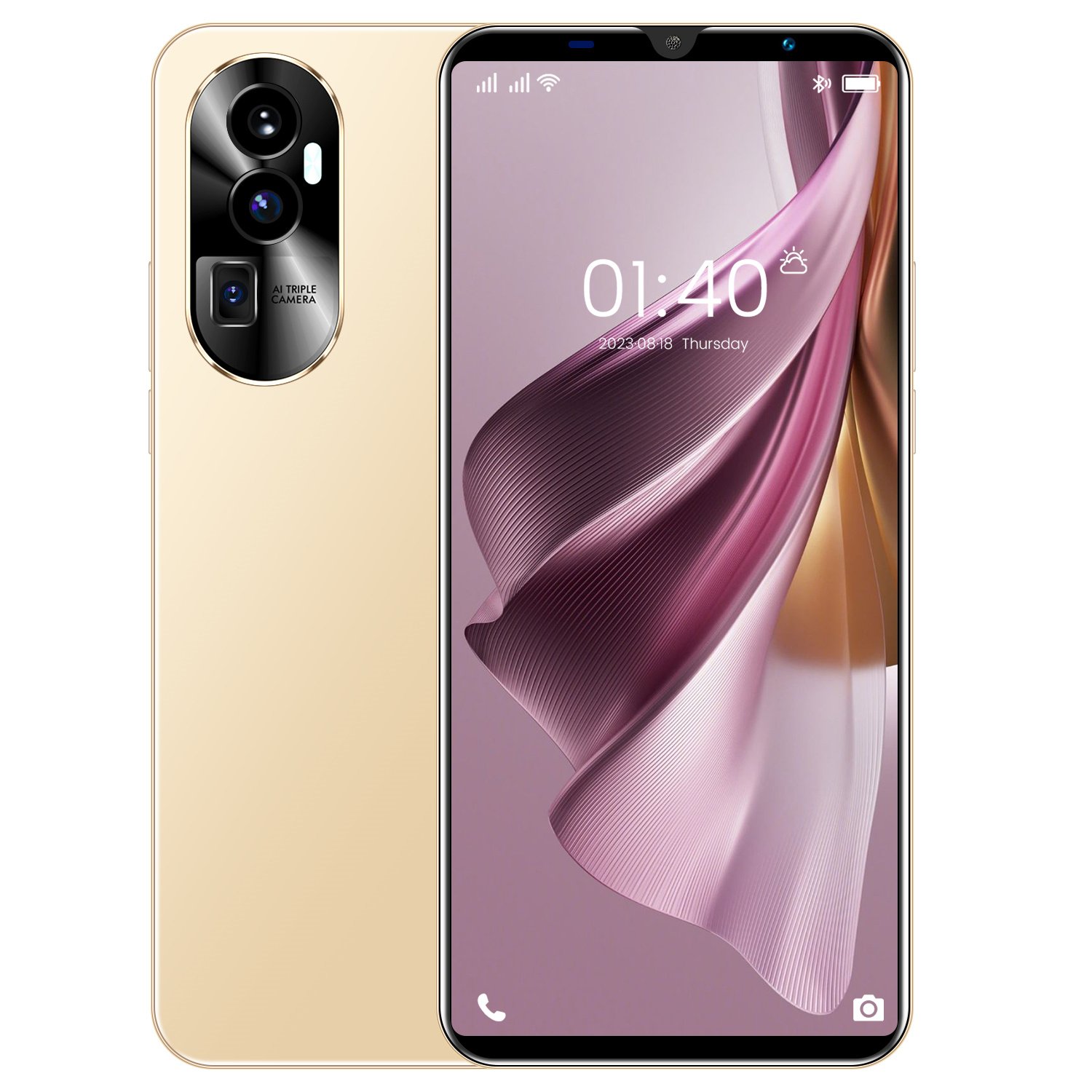 Best Price HSDF-Rino10 16GB+1TB MEMORY 5.5 HD inch Screen Android14.0 Dual SIM Deca Core 1tb mobile phone