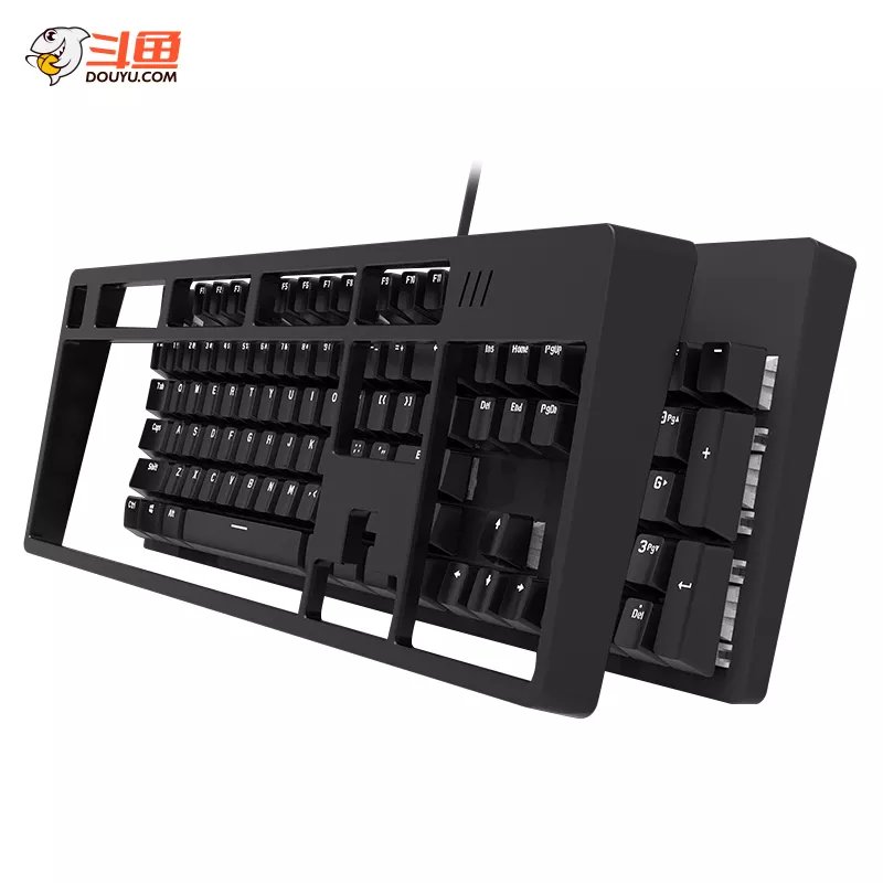 AJAZZ DKM150 Hot Sale 104keys Metal Removable cover Backlit Mechanical Gaming Keyboard For Professional PUBG Gamer