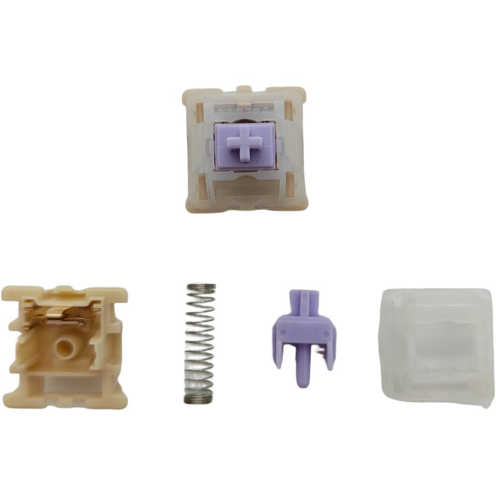 Tecsee Hot-selling customized ice cream mechanical keyboard switch various color axis switch