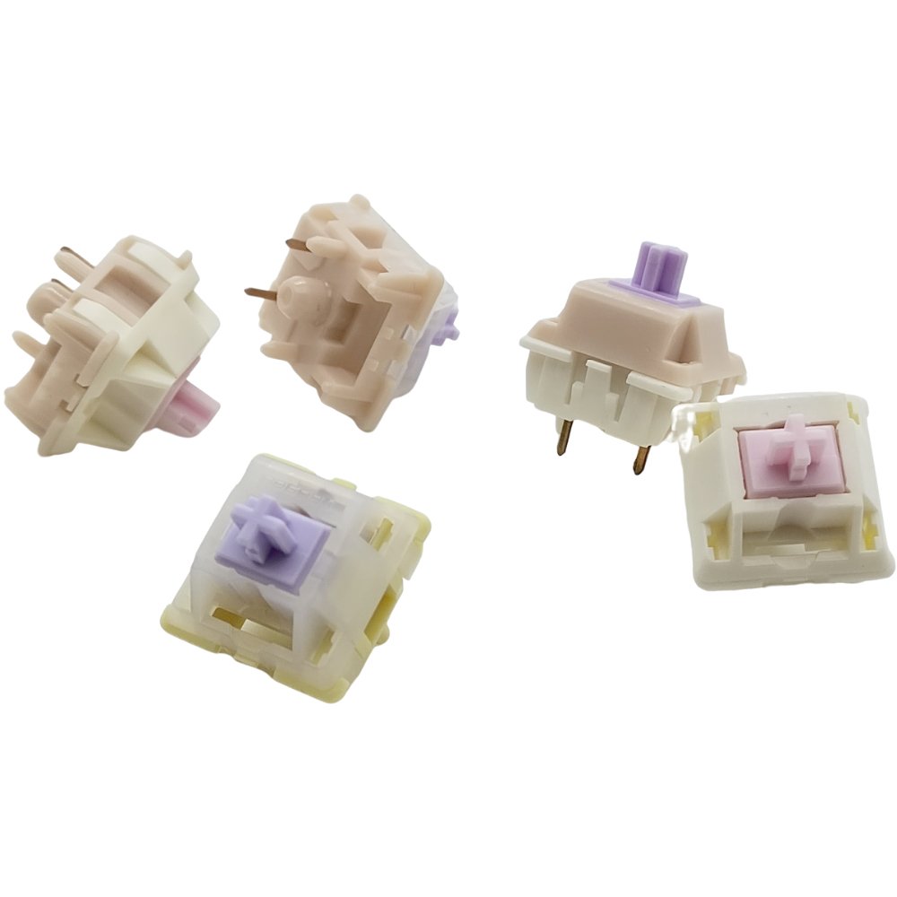 Tecsee Hot-selling customized ice cream mechanical keyboard switch various color axis switch