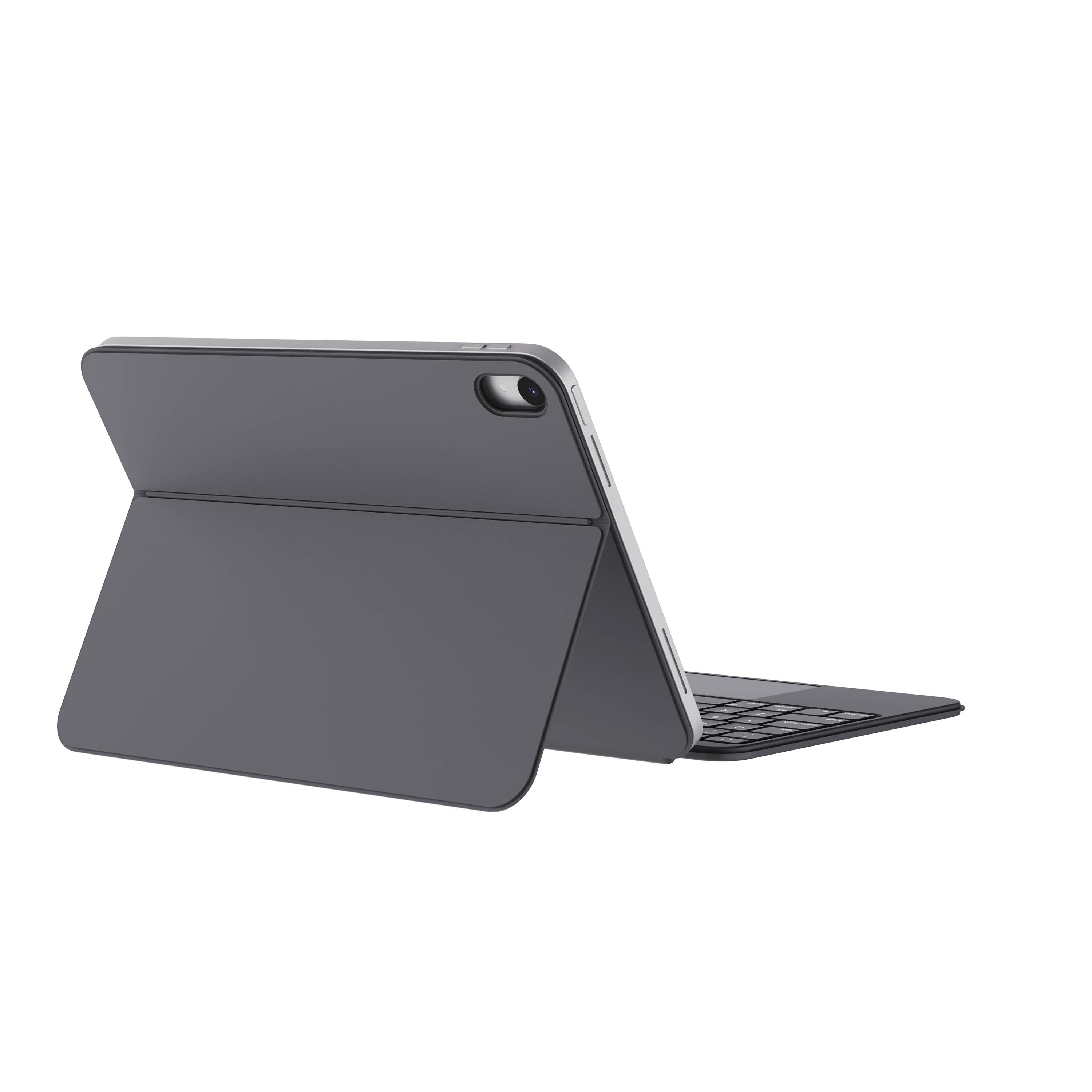 Wholesale OEM/ODM Magic Keyboard Folio with Metal Kickstand, Trackpad and LCD Display for 10.9 inch iPad 10th Gen Black/White