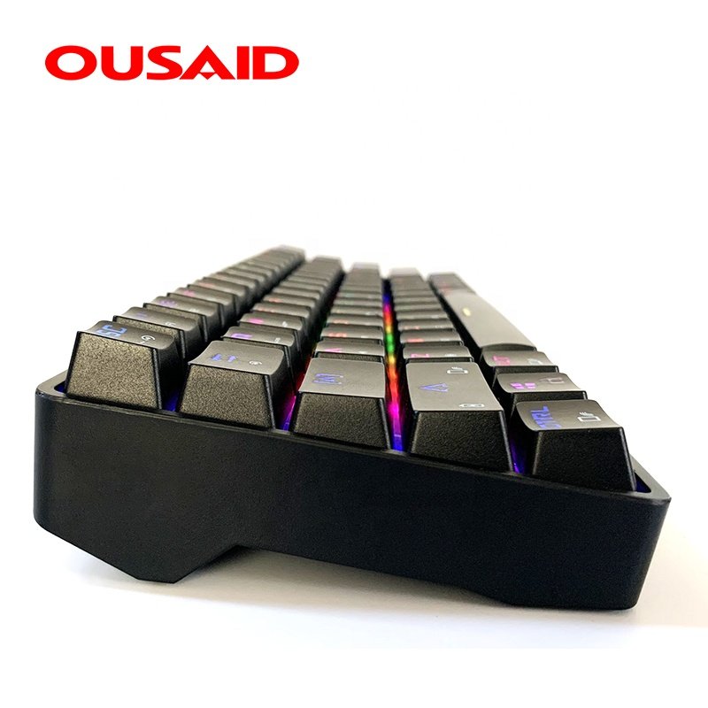 Ousaid Mechanical Keyboard Custom Keyboard Hot Swap 60% Hot Swappable Keyboard Pcb Case USB Type C RGB Teclado Korgs Kronos 2