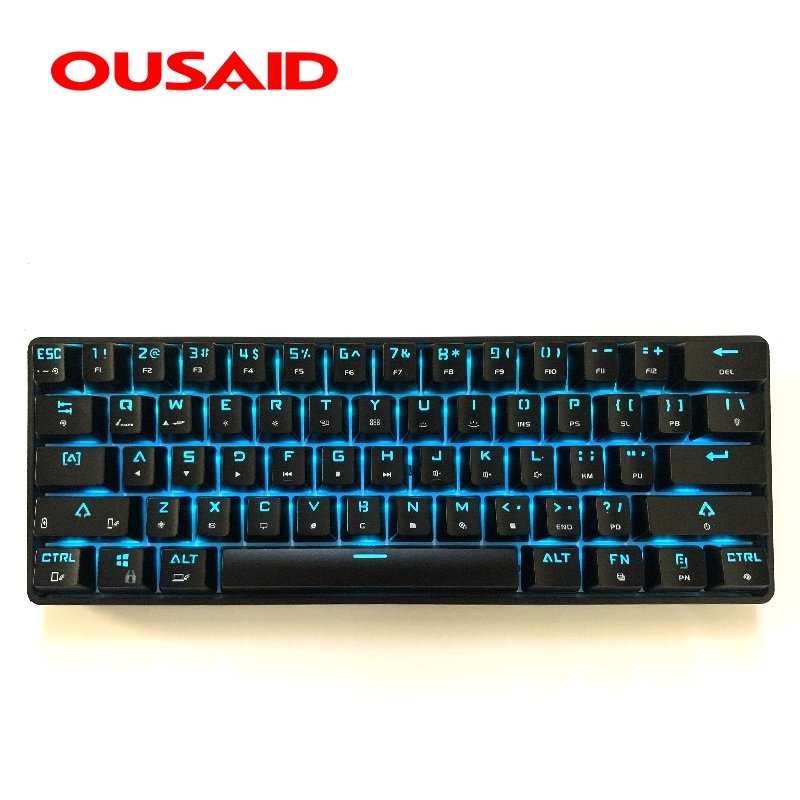 Ousaid Mechanical Keyboard Custom Keyboard Hot Swap 60% Hot Swappable Keyboard Pcb Case USB Type C RGB Teclado Korgs Kronos 2