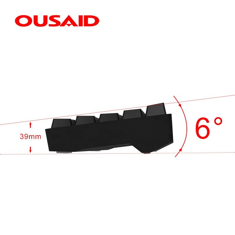 Ousaid Mechanical Keyboard Custom Keyboard Hot Swap 60% Hot Swappable Keyboard Pcb Case USB Type C RGB Teclado Korgs Kronos 2