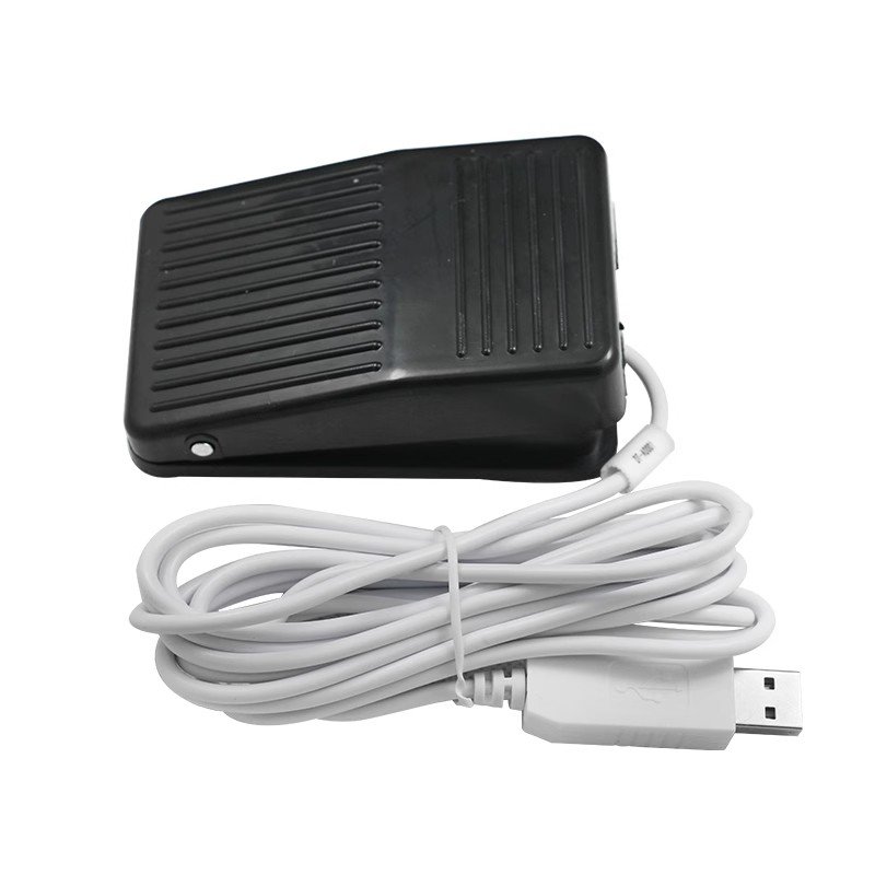 1 Pedal USB Foot Pedal Switch Control Key Action Pedal for Medical Equipment Computer Office