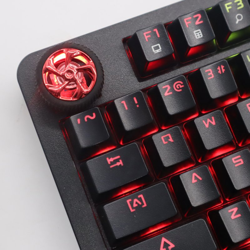 Wholesale gaming feature special design helmet grenade supplies metal keycaps for mx switch mechanical keyboards