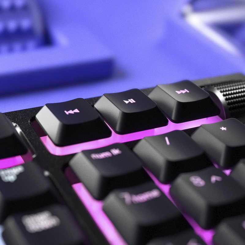 Razer Ornata V2 Mecha-membrane keyboard RGB Backlighting Keyboard with Multi-function Digital Wheel and Media Keys