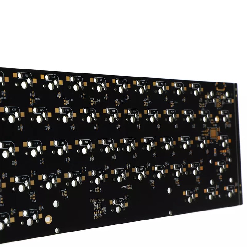 Hotswap 60% Manufacturer Hot Swappable Keyboard Pcb Professional Custom Wireless Mechanical Keyboard Pcb other pcb&pcba