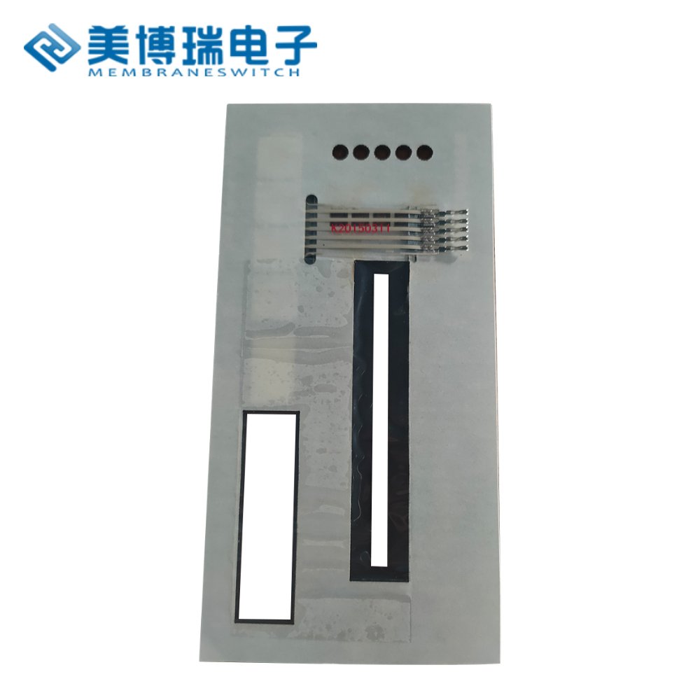 factory customized smart metal pc pet membrane switch on off button keyboard waterproof